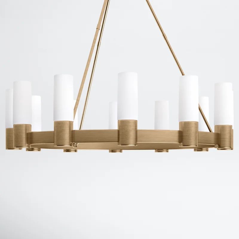 Hylan Unique Wagon Wheel Chandelier | Wayfair North America