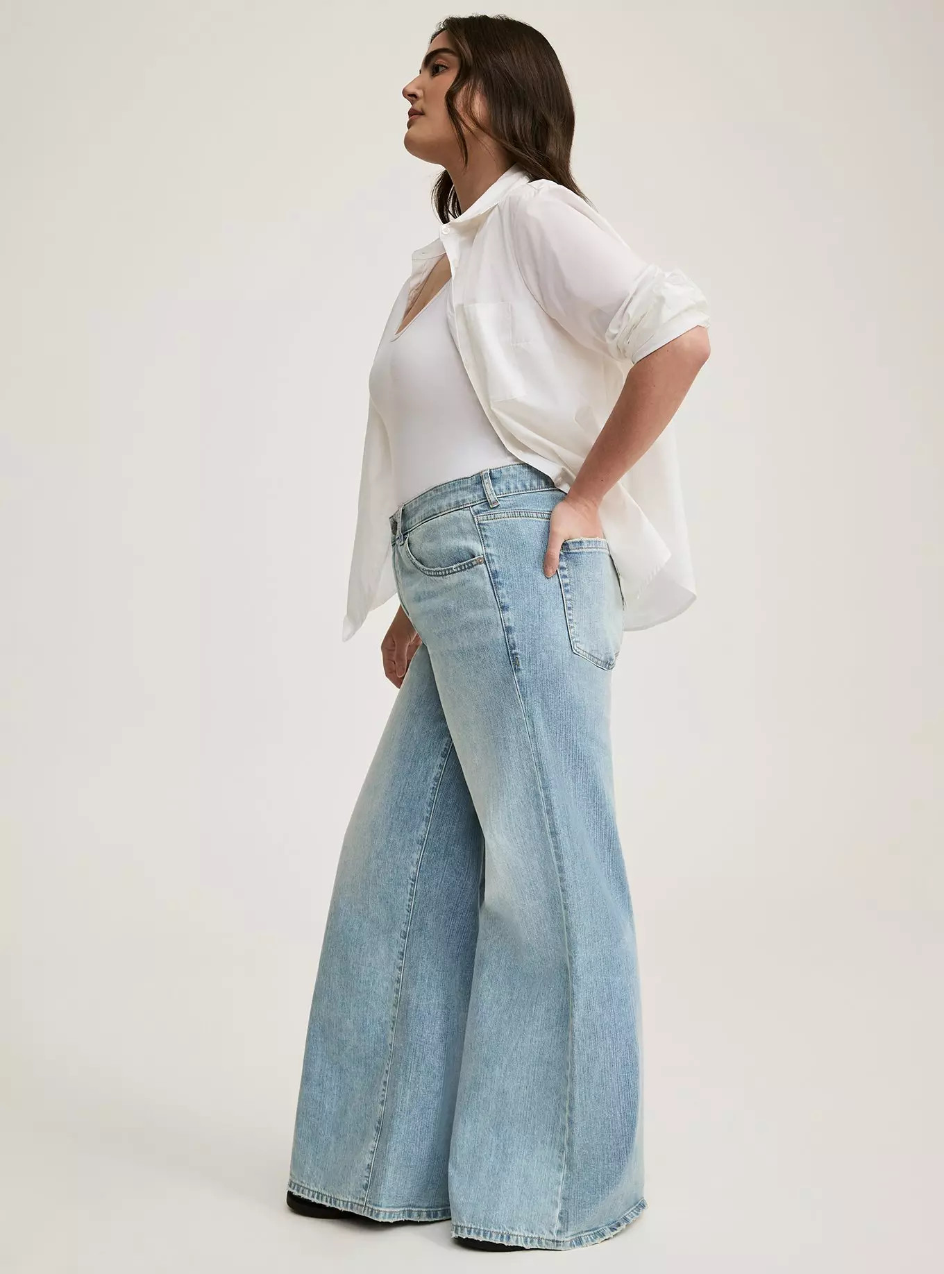 Baggy High-Rise Wide Leg Jean | Torrid (US & Canada)