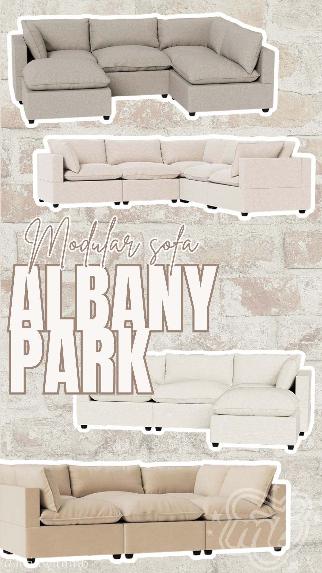 Absolutely love the Kova collection from Albany Park! These sofas are modular, with so many possible configurations, and tons of fabric choices! 🙌🏼

#LTKHome