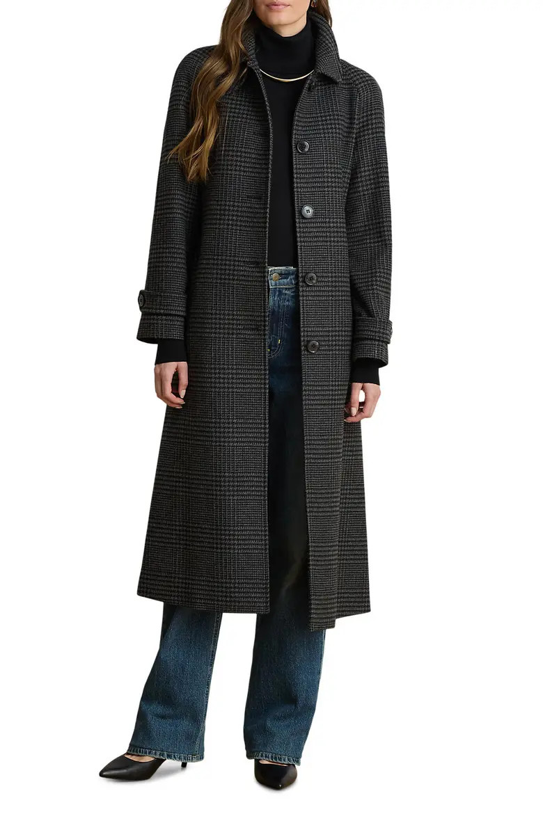 Wool Blend Trench Coat (Women) | Nordstrom | Nordstrom