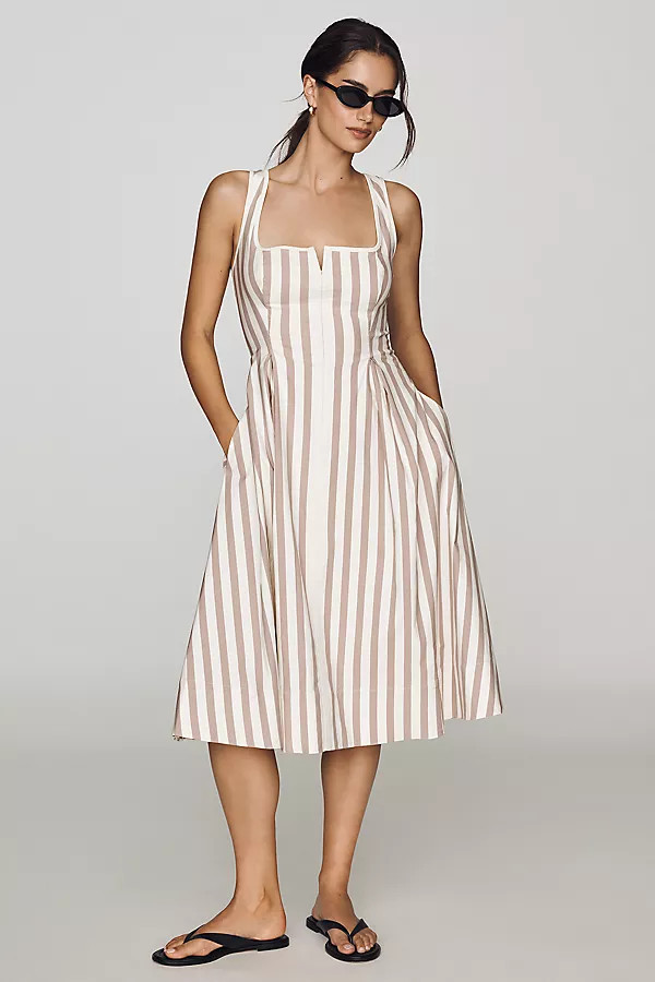 Arlette Midi Dress | Anthropologie (US)