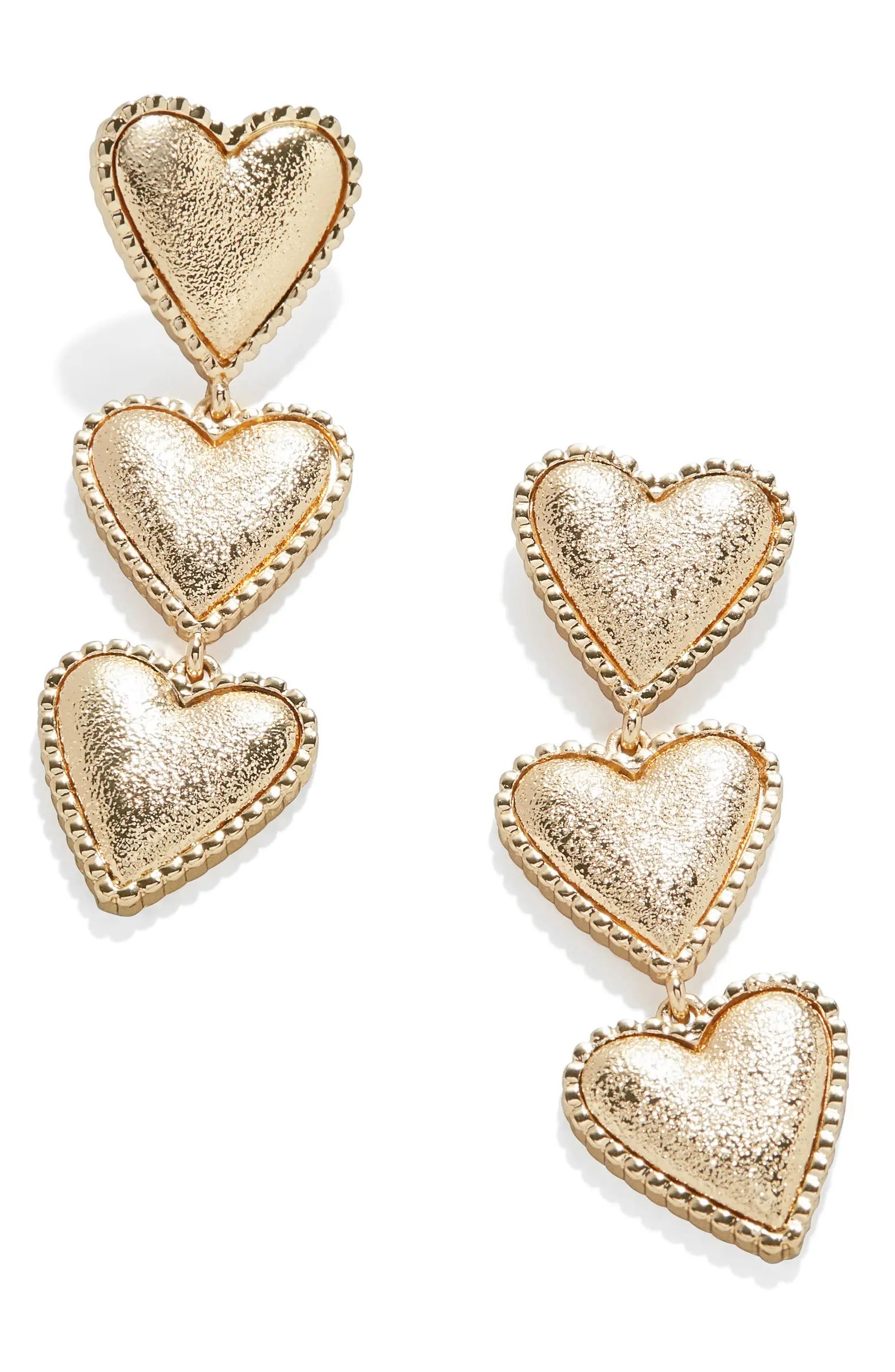 BaubleBar Jamille Heart Drop Earrings | Nordstrom | Nordstrom Canada