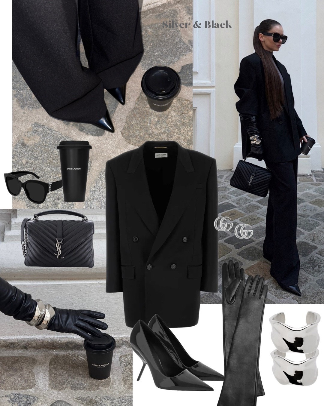 🖇️🖤


workwear, suit, blazer, black blazer, heels, trousers, corporate, corporate style, ysl, saint laurent, high fashion, gloves, leather gloves, black heels, bangles, bold jewelry

#LTKstyletip #LTKshoes #LTKworkwear
