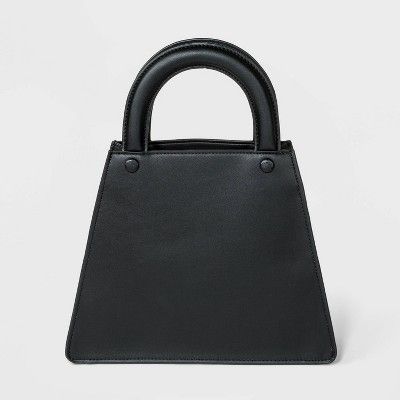 Top Handle Triangle Tote Handbag - A New Day™ Black | Target