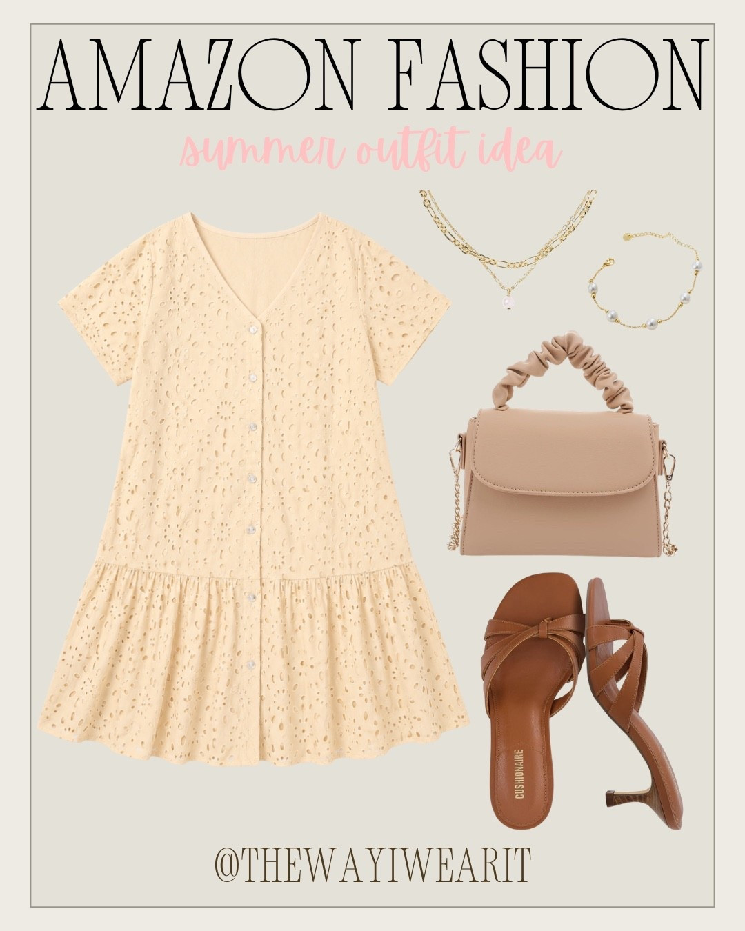 Check out this cute summer outfit idea from Amazon! Perfect for a sunny day. #SummerStyle #FoundItOnAmazon