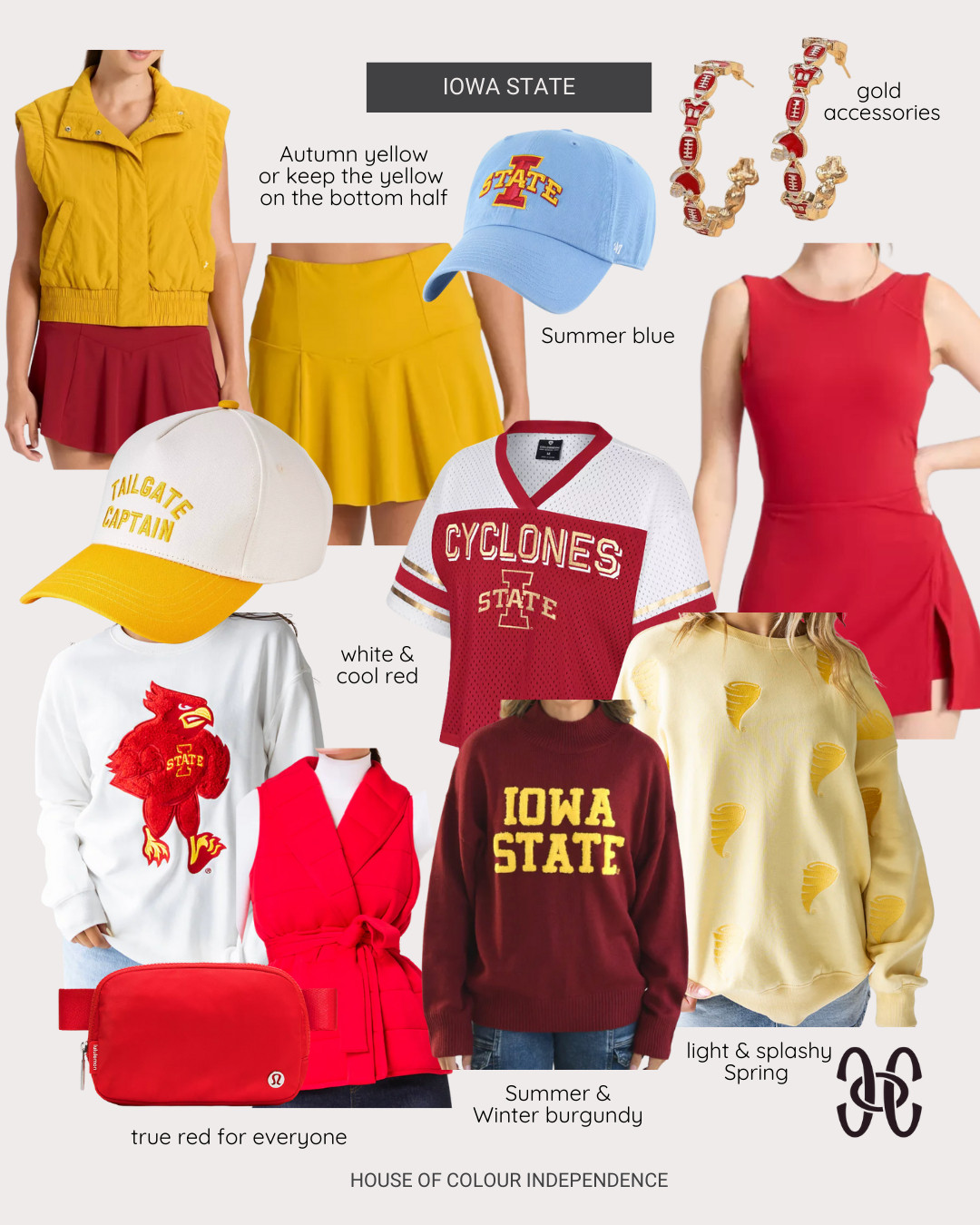 
Celebrate your Iowa State Cyclones in style all season long. #footballseason #tailgate #hocsummer #hocautumn #hocwinter #hocspring 

 #LTKActive #LTKStyleTip