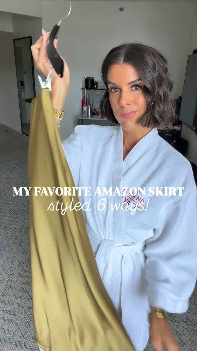 6 ways to style this satin skirt! I’m 5’5 and in size small in all except tank with built in bra! Size xs in that.

#LTKdayinmylife #LTKgrwm #LTKmomlife