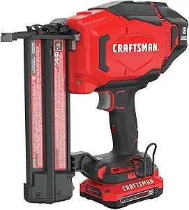 CRAFTSMAN V20 Cordless Brad Nailer Kit, 18GA (CMCN618C1) | Amazon (US)