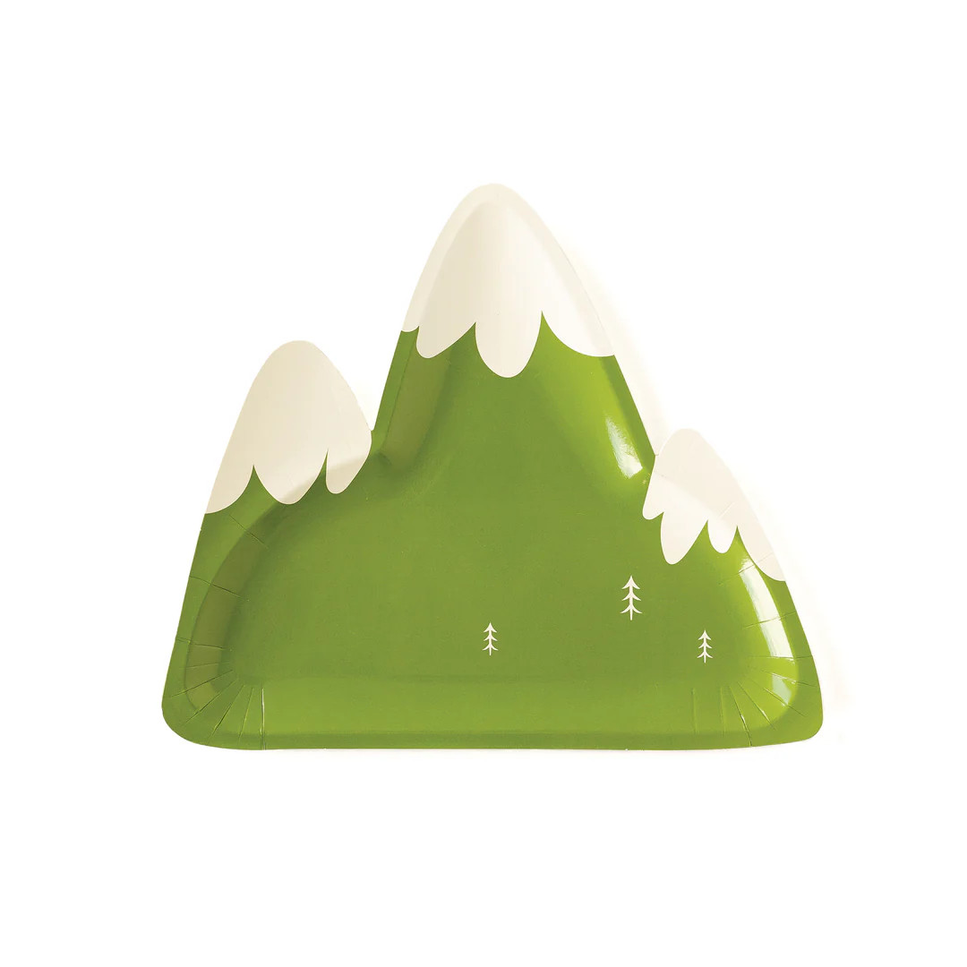 Adventure Mountain Shaped Plate | My Mind's Eye