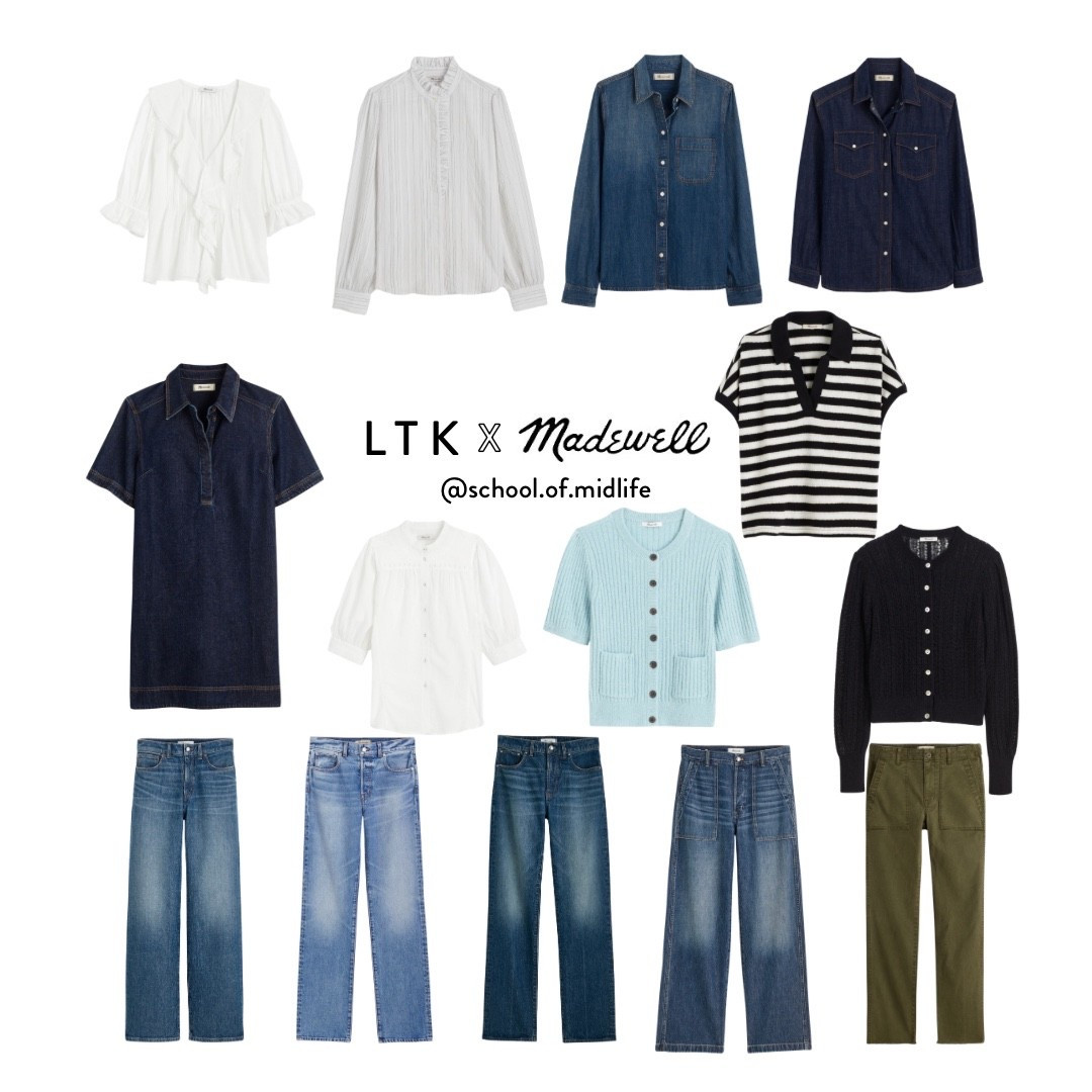 Everything I’m loving from #Madewell for fall!!

#midlifebestlife #fashionover40 #fashionover50’#fashionover60

#LTKOver40 #LTKxMadewell #LTKSaleAlert