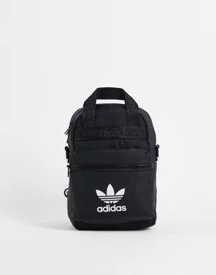 adidas Originals micro mini backpack in black | ASOS (Global)