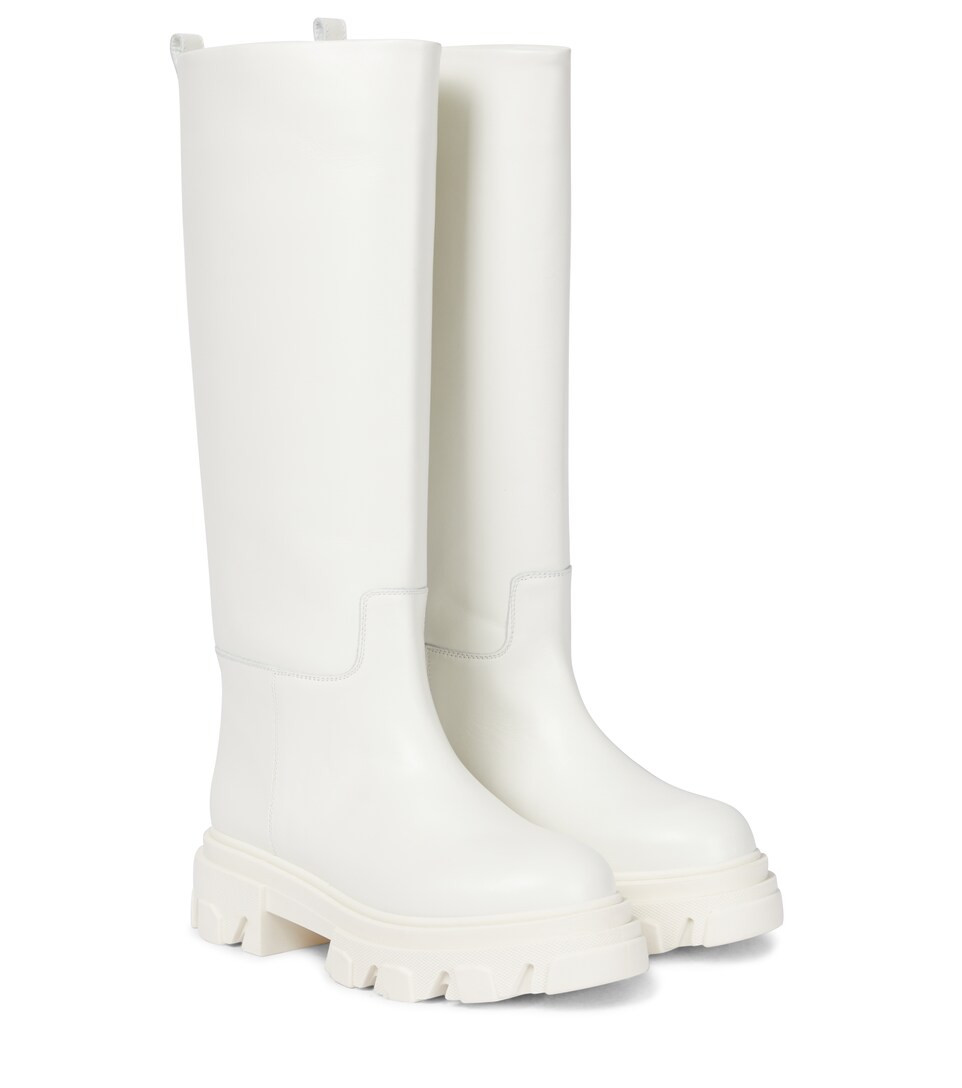 GIA x PERNILLE TEISBAEK Perni 07 leather boots | Mytheresa (US/CA)