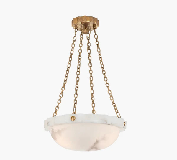 Fluted Band Medium Chandelier | Greene & Co Interiors