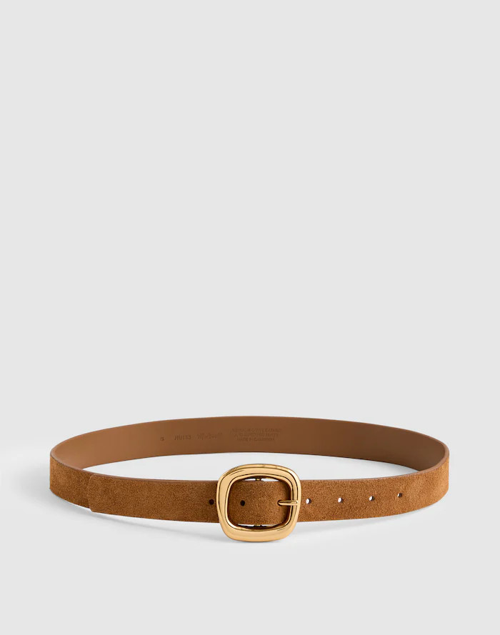 Sculptural Buckle Belt | Madewell