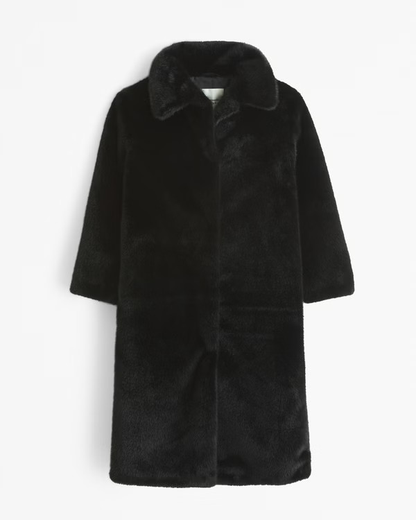 Faux Fur Coat | Abercrombie & Fitch (US)