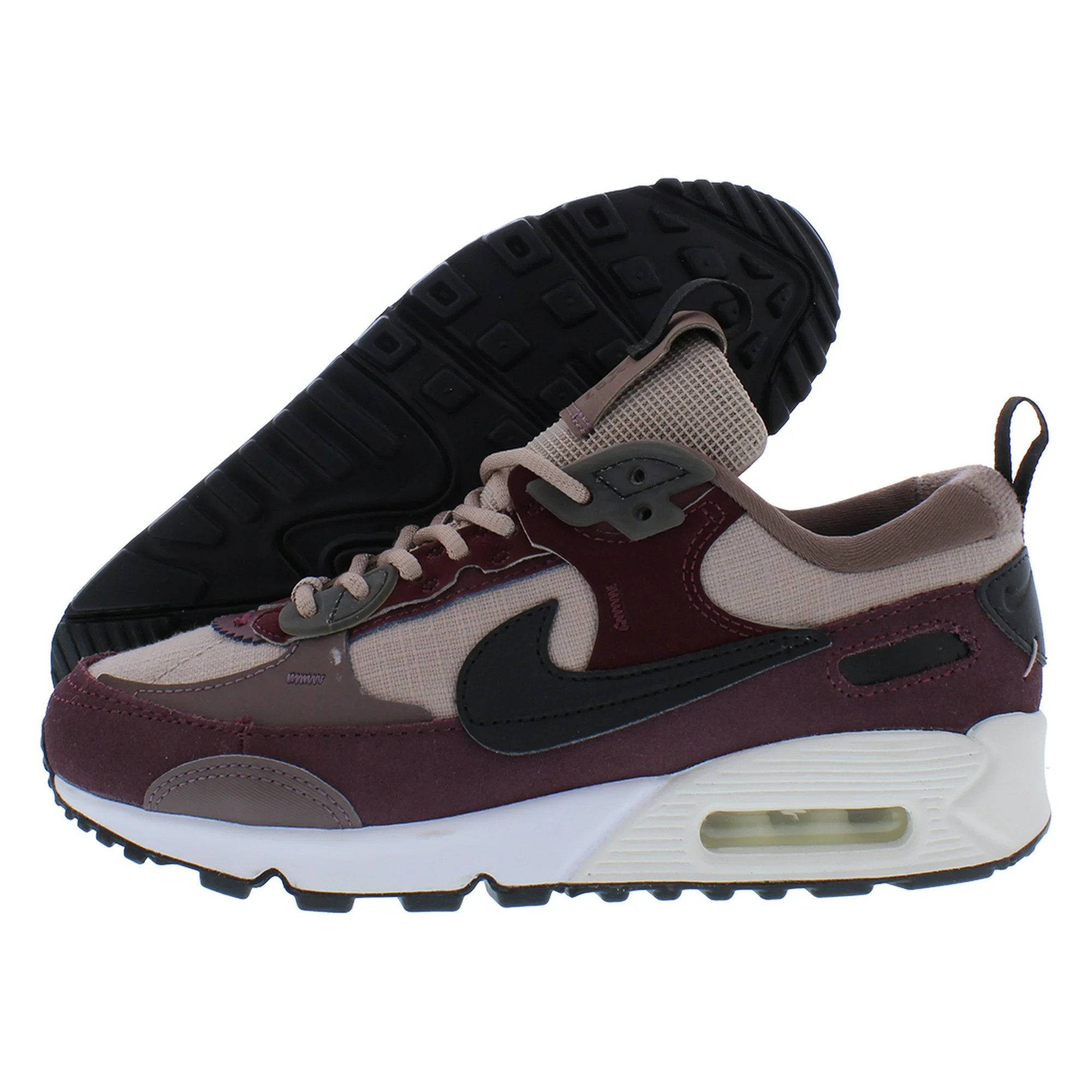 Nike Air Max 90 Futura Womens Shoes Size 5, Color: Diffused Taupe/Black | Walmart (US)