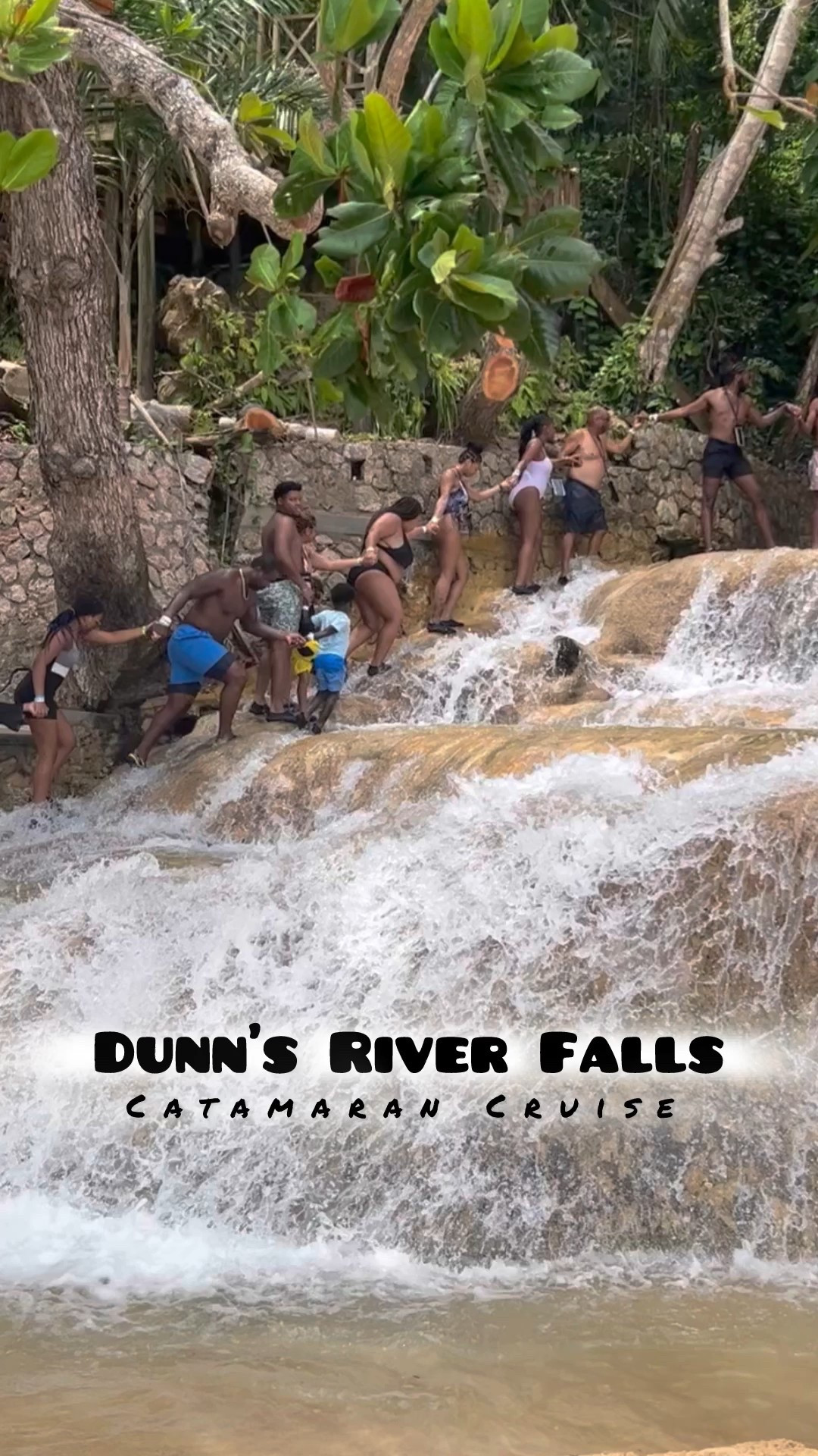 Dunn’s River Falls is one of Jamaica’s magnificent natural treasures!! 🇯🇲 MUST-DO‼️

We booked a Catamaran Cruise that included swimming, snorkeling, and panoramic views as we sailed to the infamous Dunn’s River Falls in Ocho Rios, JA. Upon arrival, we were assigned a tour guide to climb up the 960ft waterfall. The climb was not too rigorous, but can be slippery! Along the way, we stopped for a waterfall “back massage”, took a dip in the fresh water pools, & slid down a natural water slide. After making our way back down, we boarded the catamaran again for a reggae party. What a BLAST!🎊💃🏽🍹

Book your excursion now with TripAdvisor! #travel #jamaica #dunnsriverfalls #tripadvisor

#LTKTravel #LTKActive