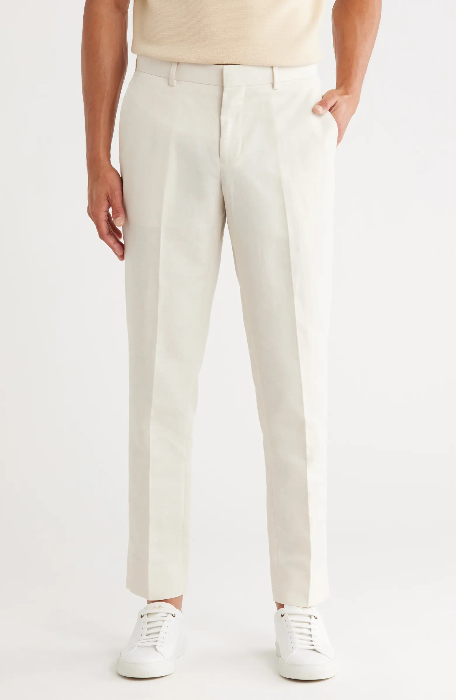 Linen Blend Pants | Nordstrom