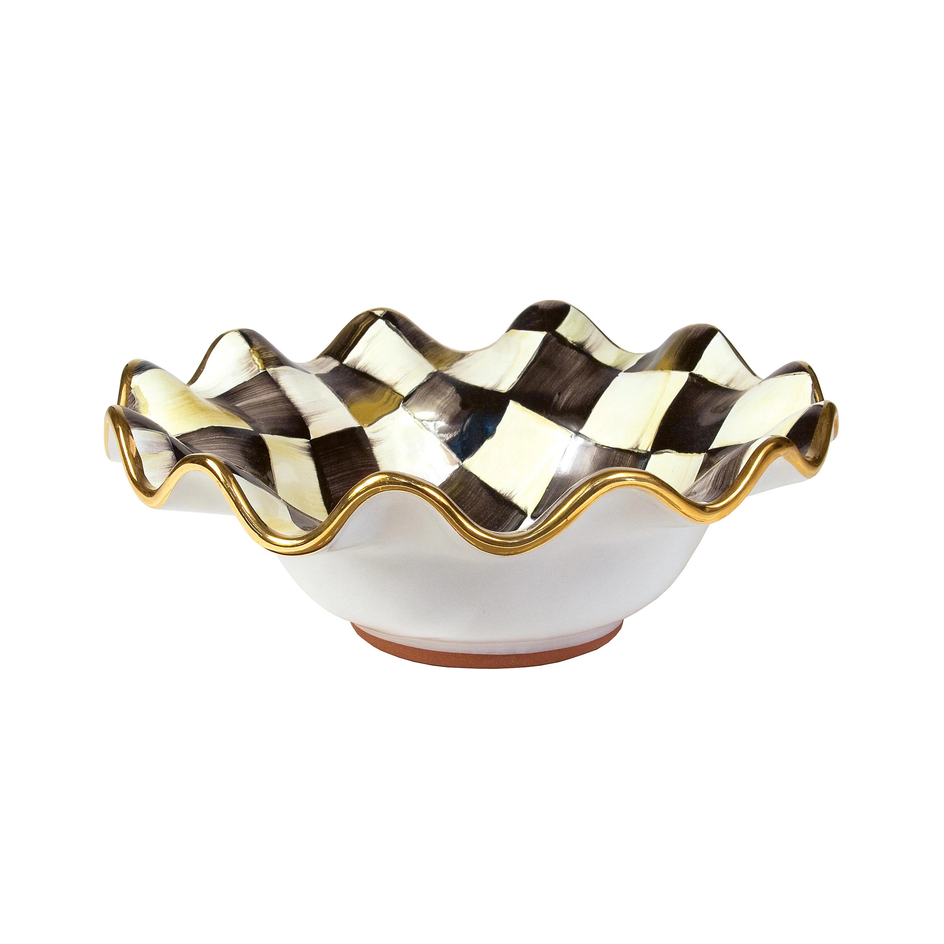 Courtly Check® Ceramic Fluted Bowl | Wayfair North America