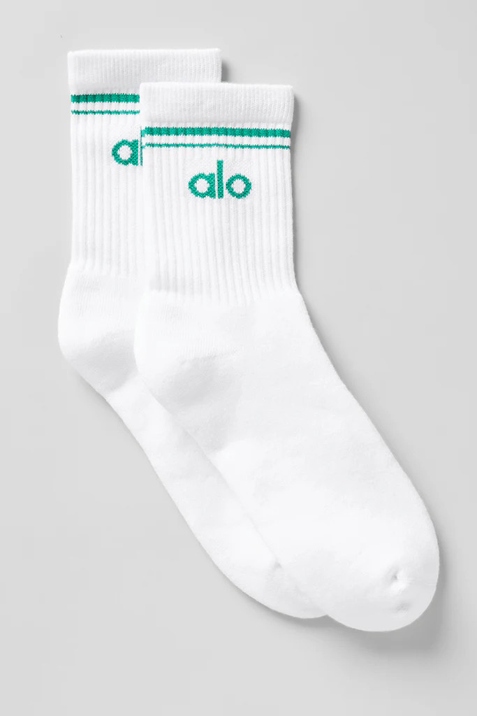 Unisex Half-Crew Throwback Sock | Alo Yoga (US)