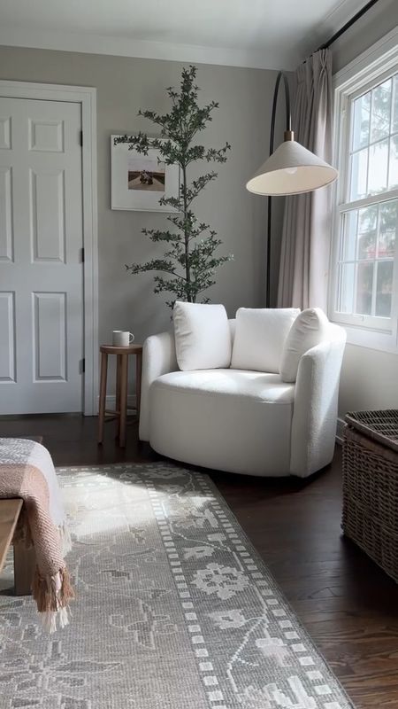 You guys have been loving our primary as of lately! This cozy swivel chair from Walmart truly is the perfect addition for this space. I love the swivel, and it’s perfectly oversized so it feels cozy and relaxing! 

#LTKstyletip #LTKhome