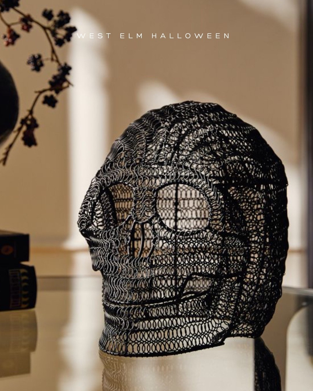 Mesh skull, west elm Halloween, LTK Halloween 

#LTKFindsUnder100 #LTKSeasonal #LTKHome