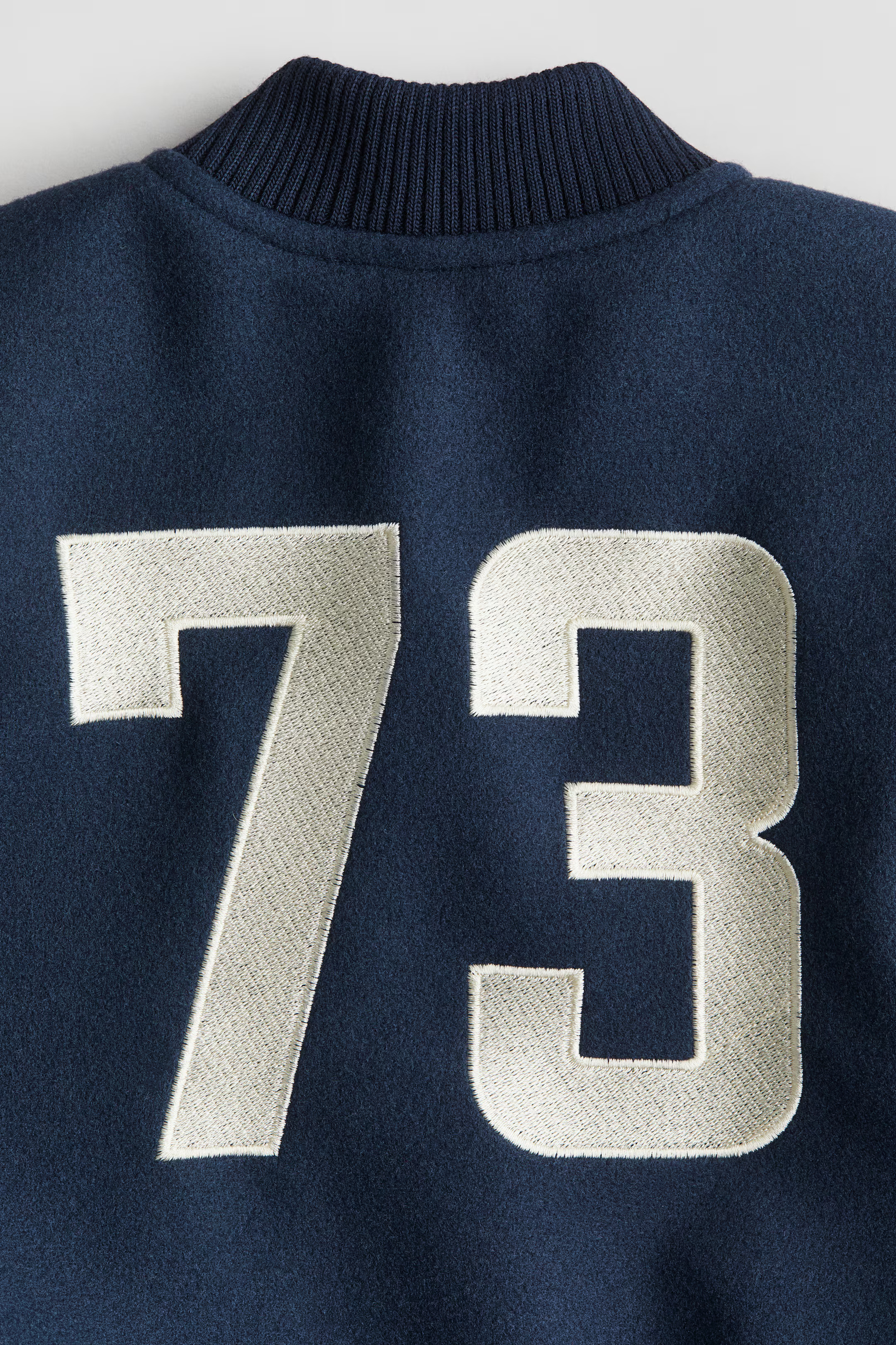 Padded Baseball Jacket - Navy blue/Chicago - Kids | H&M US | H&M (US + CA)