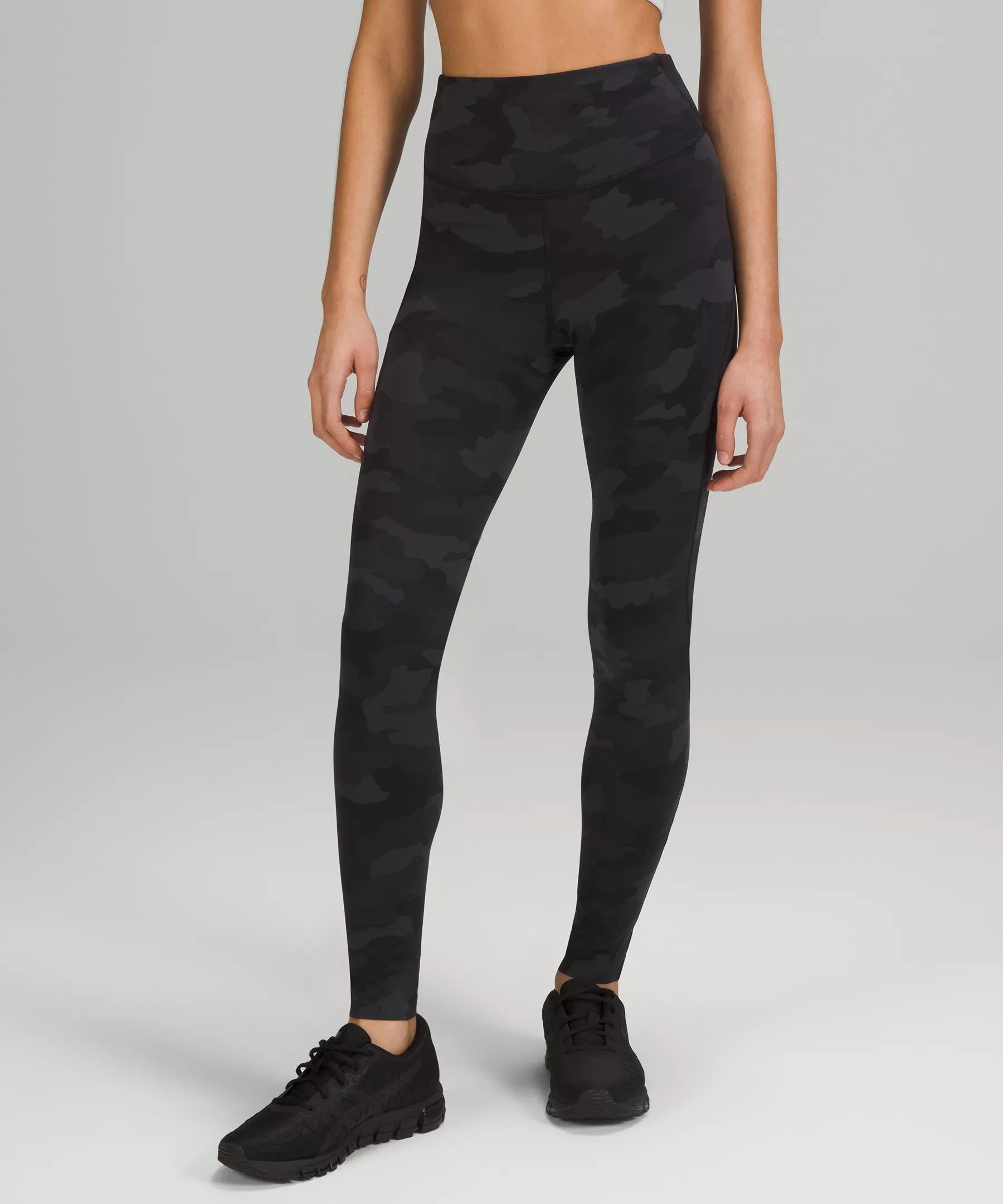 Base Pace High-Rise Running Tight 28" Brushed Nulux | Lululemon (US)