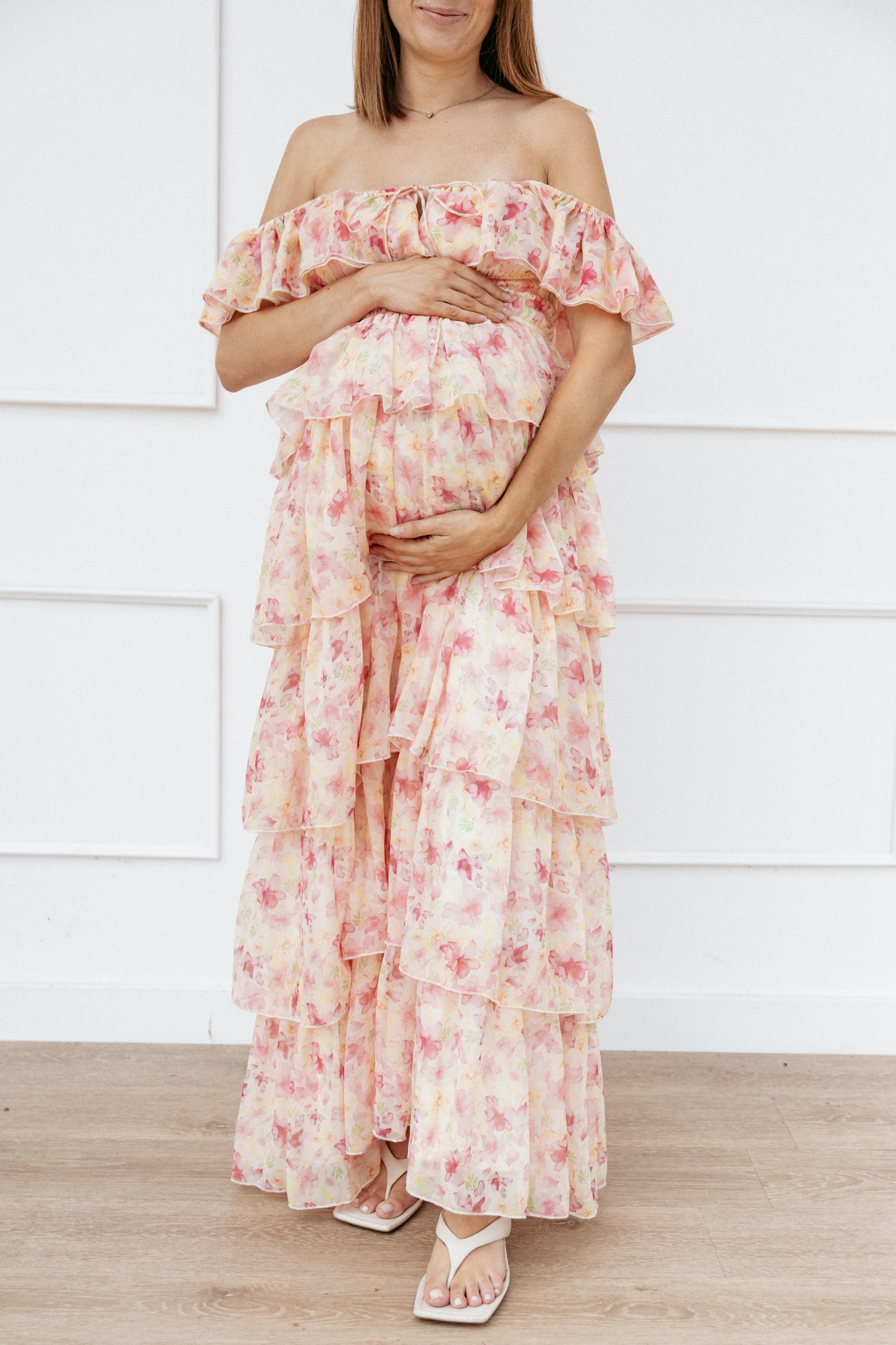 Belle Maxi Dress - Pink Floral | Petal & Pup (US)