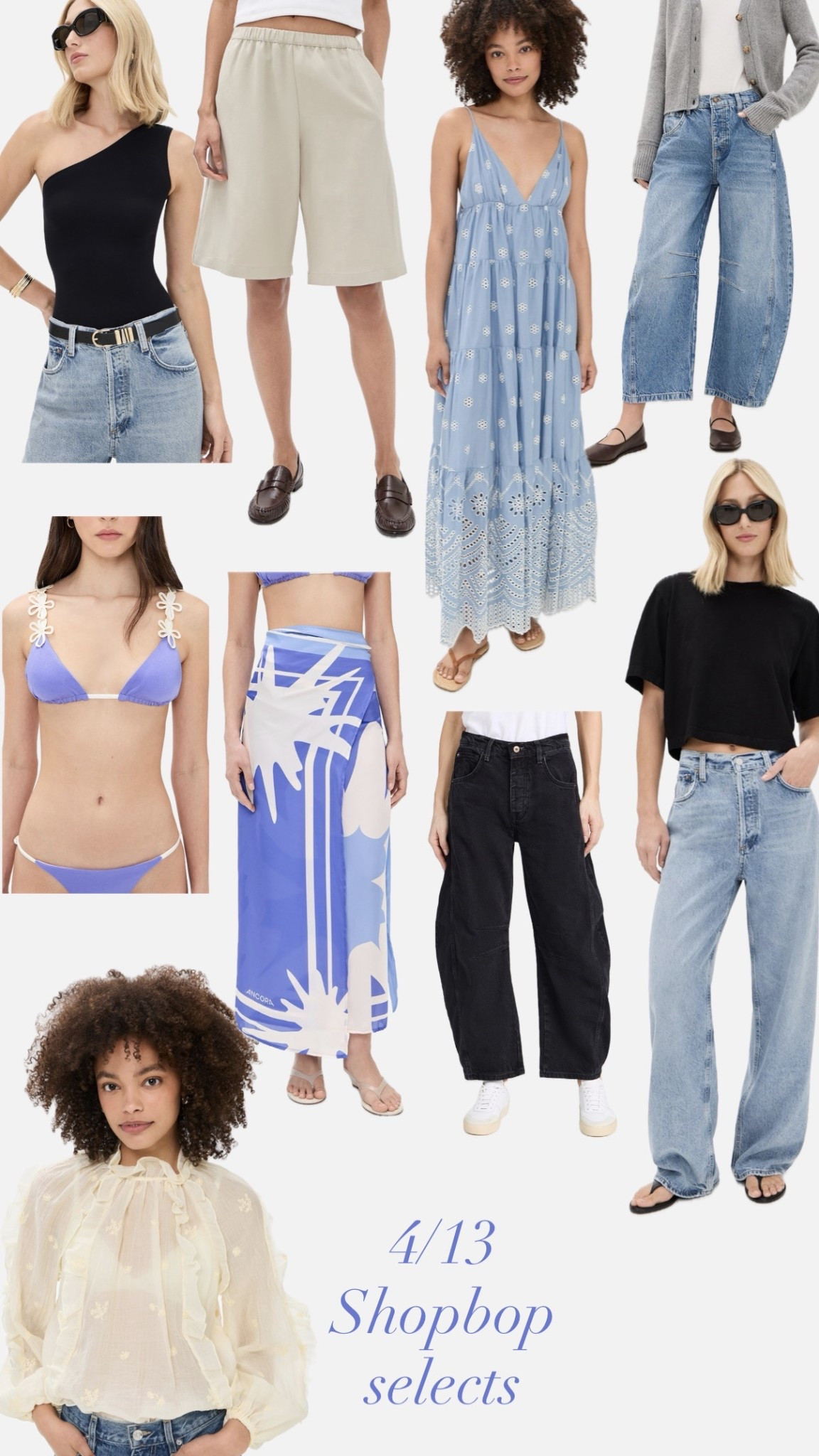 Great spring summer basics to get you through this season!!!! Denim under $100, awesome bikini / cover up :) plus cool Bermuda shorts & a one shoulder bodysuit you don't want to miss!

#LTKmomlife #LTKSeasonal #LTKOver40