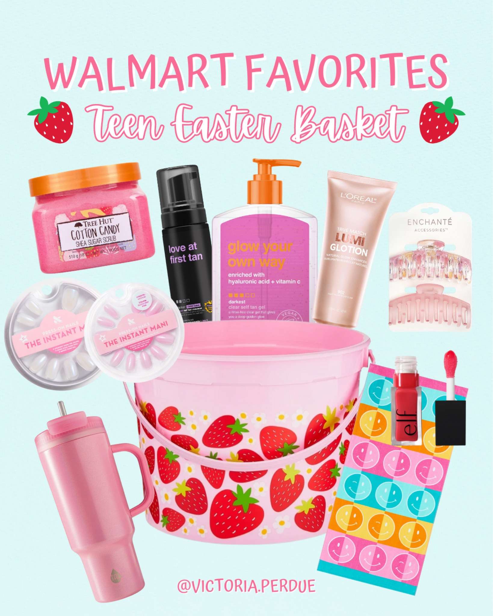 WALMART FINDS FOR YOUR TEENS EASTER BASKET 🍓

#easter #easterbasket #walmart #walmartstyle #walmarthaul #walmartfinds #teenfinds #teen #easterbasketfinds 

#LTKfindsunder50 #LTKSeasonal #LTKkids
