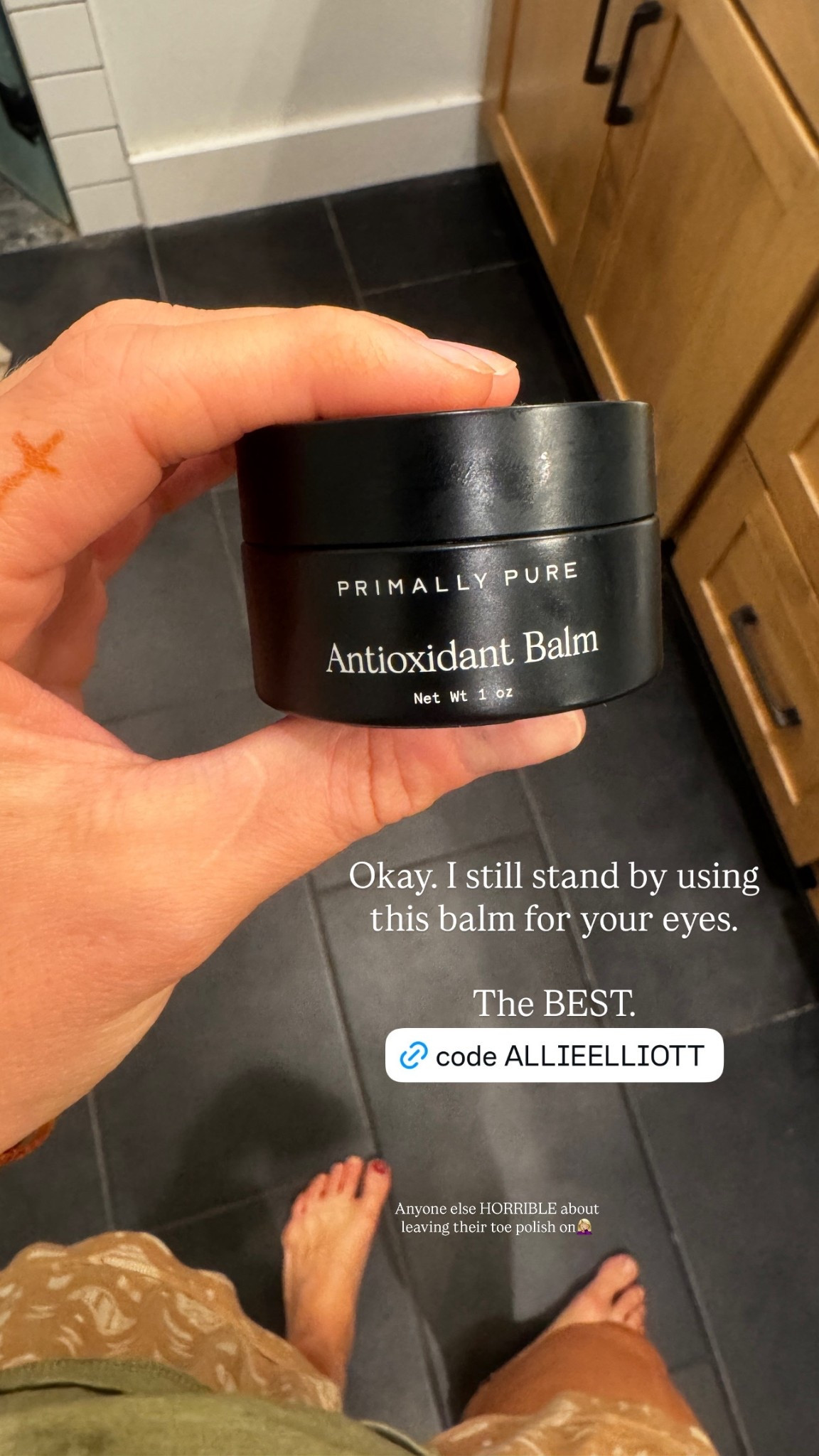 This stuff is legit the best for eye balm! So nourishing! 

#LTKselfcare #LTKmomlife #LTKmorningroutine