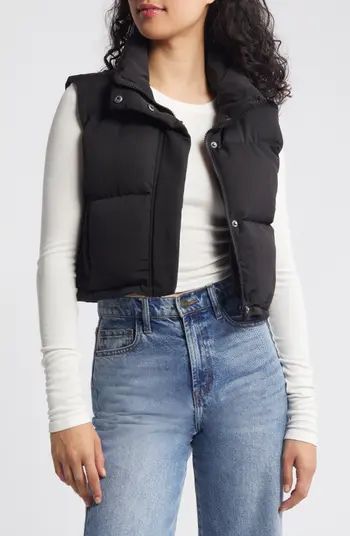 Crop Puffer Vest | Nordstrom