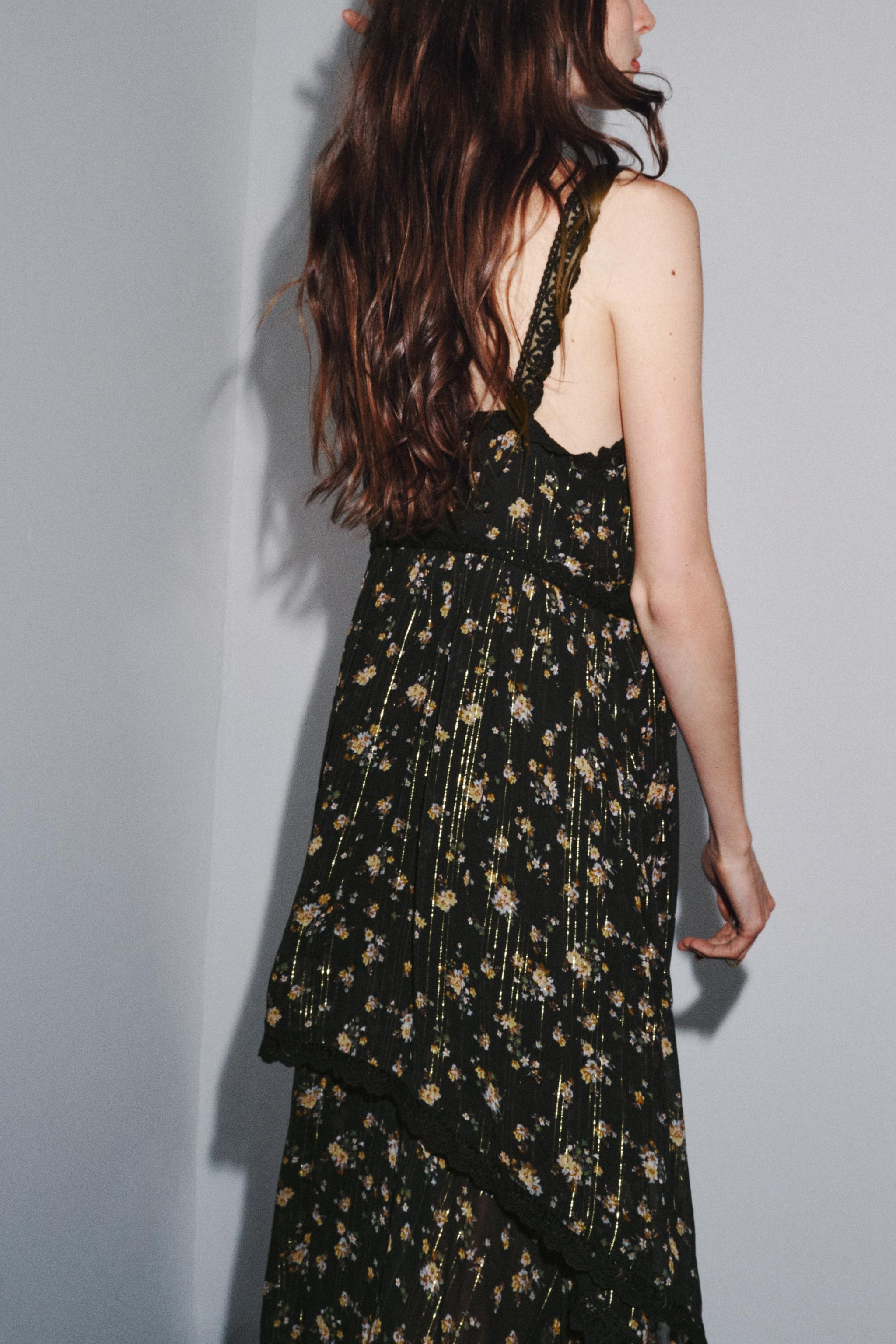 ZW COLLECTION FLORAL PRINT DRESS | Zara US