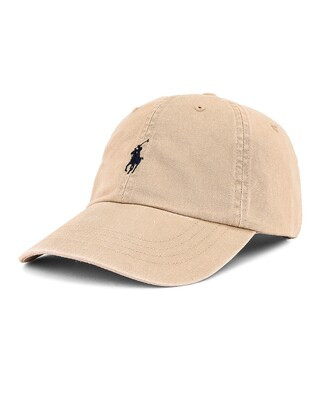 Polo Ralph Lauren Chino Cap in Nubuck & Relay Blue | FWRD | FWRD 