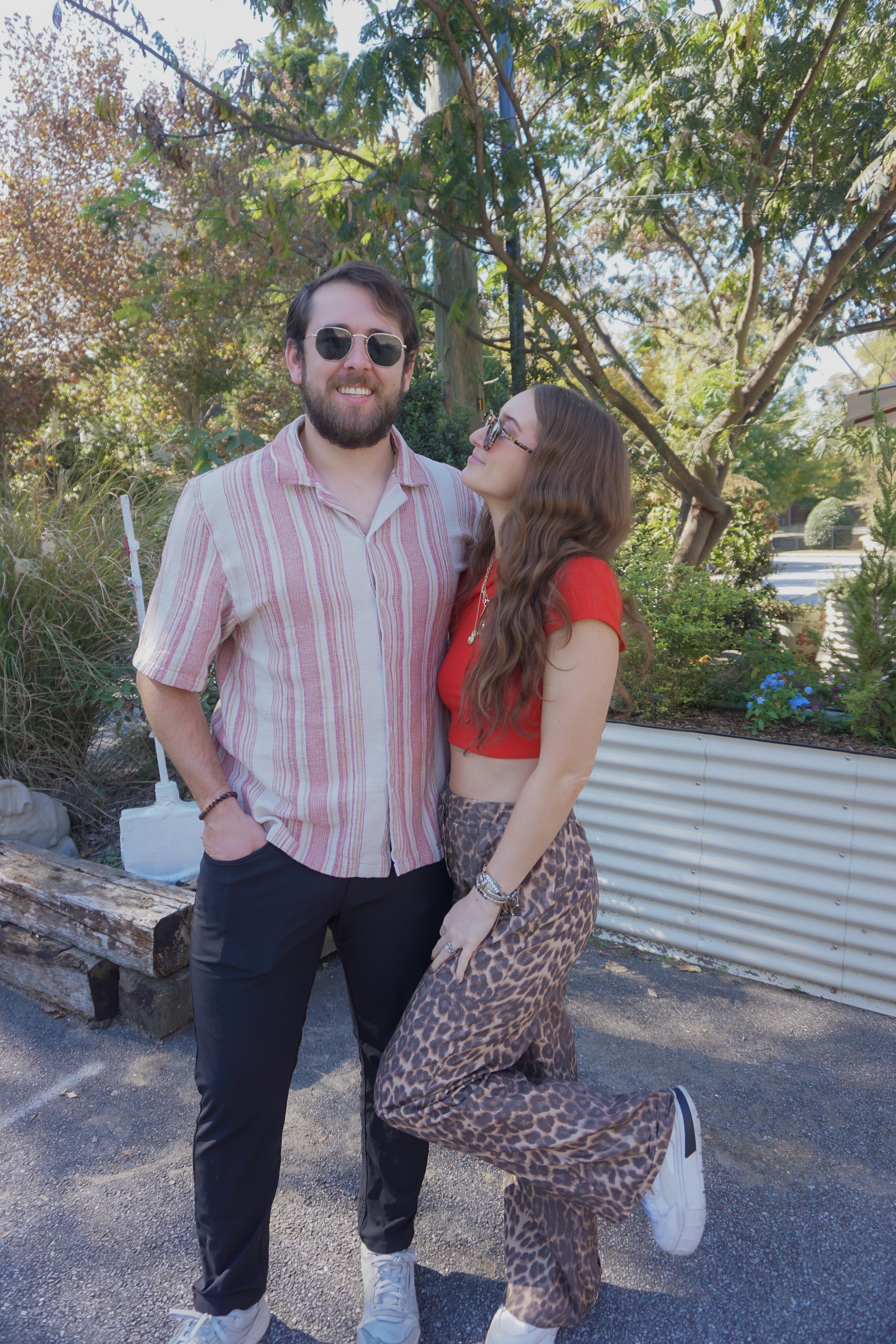 Leopard pants moment 

#LTKStyleTip #LTKCyberWeek #LTKFindsUnder50