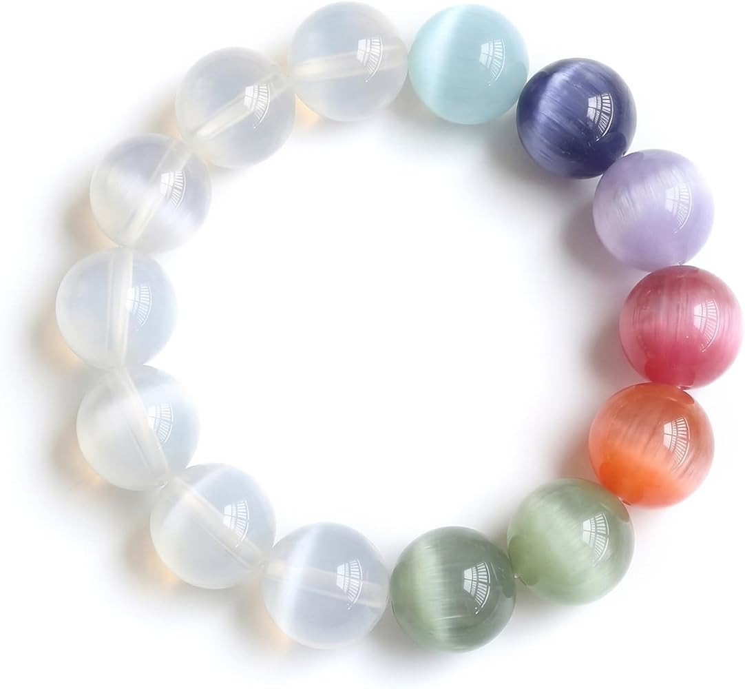 Dopamine Color Changing Necklace Bracelet UV Reactive Jewelry Colorful Rainbow Beaded Bracelet Ne... | Amazon (US)