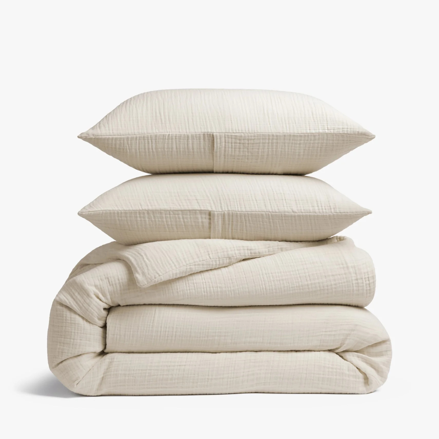 Organic Cloud Cotton Duvet Cover Set (Butter) | Parachute