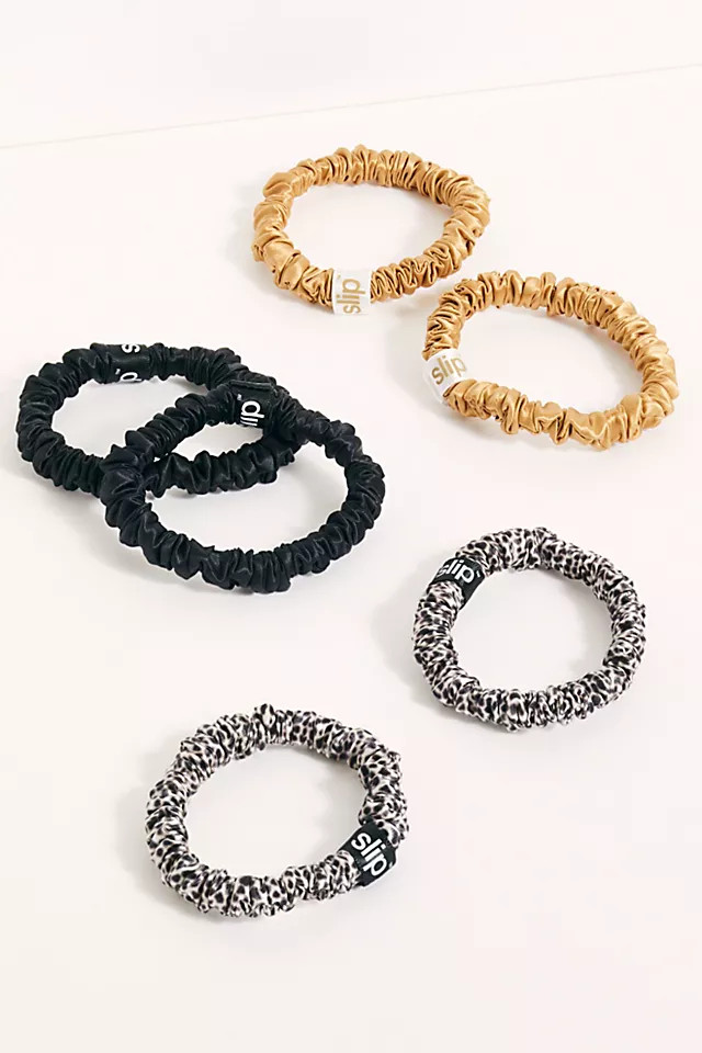 Leopard Slip Skinnie Scrunchies Set | Free People (Global - UK&FR Excluded)