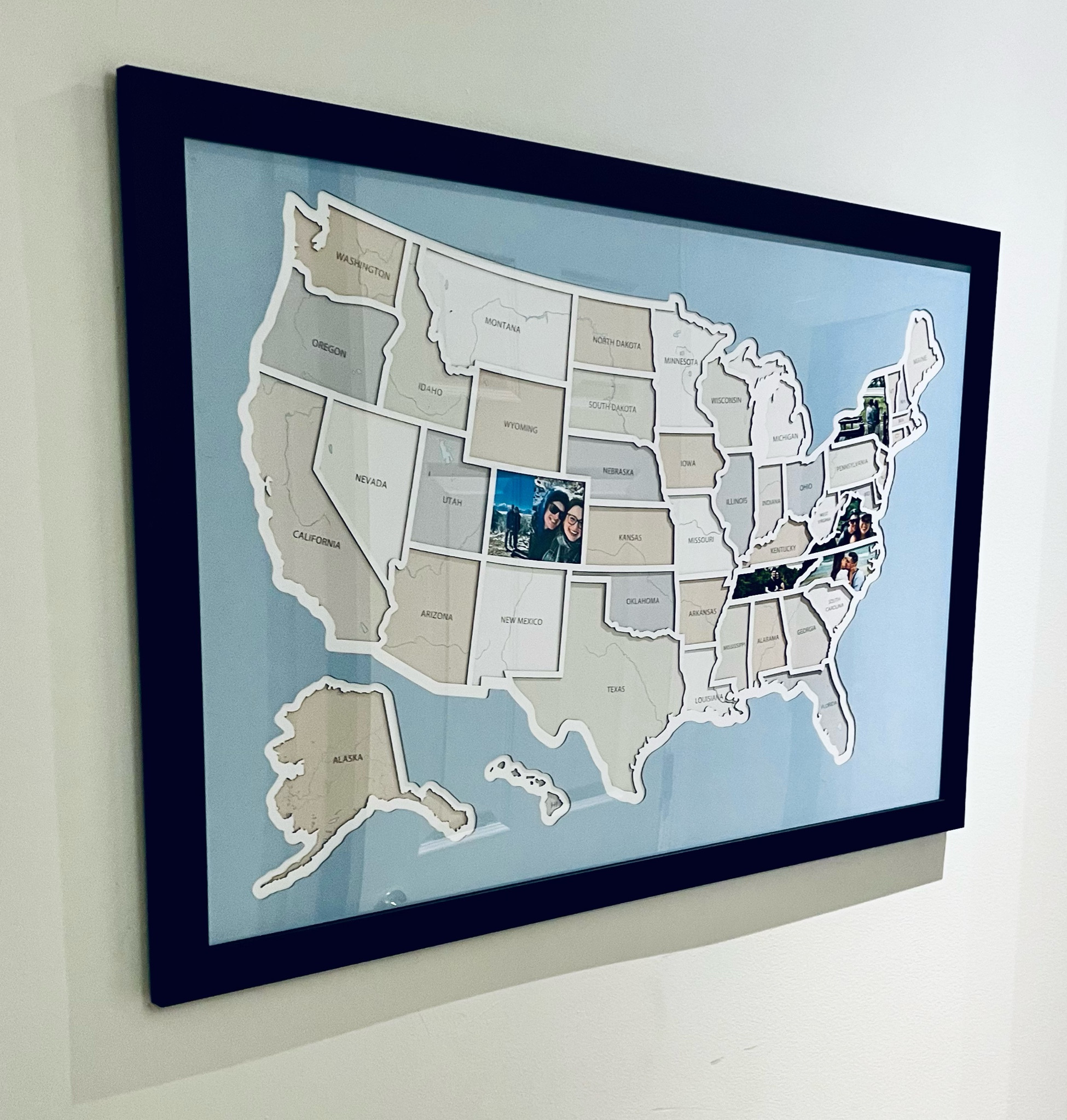 My new favorite wall art 💕 Such a great way to show the trips we’ve taken and all the memories to come! 

#LTKfamily #LTKhome #LTKGiftGuide