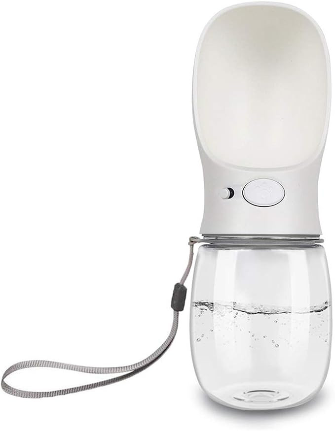 QQPETS Dog Water Bottle Leak Proof Portable Travel Drink Cup with Bowl Dispenser for Pet Outdoor ... | Amazon (US)