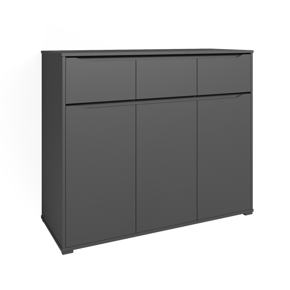 Kommode „Ruben“ 120cm Anthrazit kaufen | home24 | Home24 (DE)