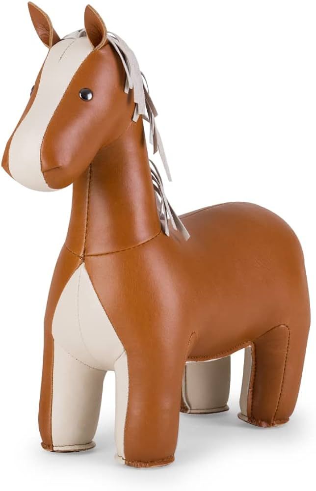 zü​ny, zuny, Classic Series Bookend Tan for Shelves, Office Decorative- Horse | Amazon (US)