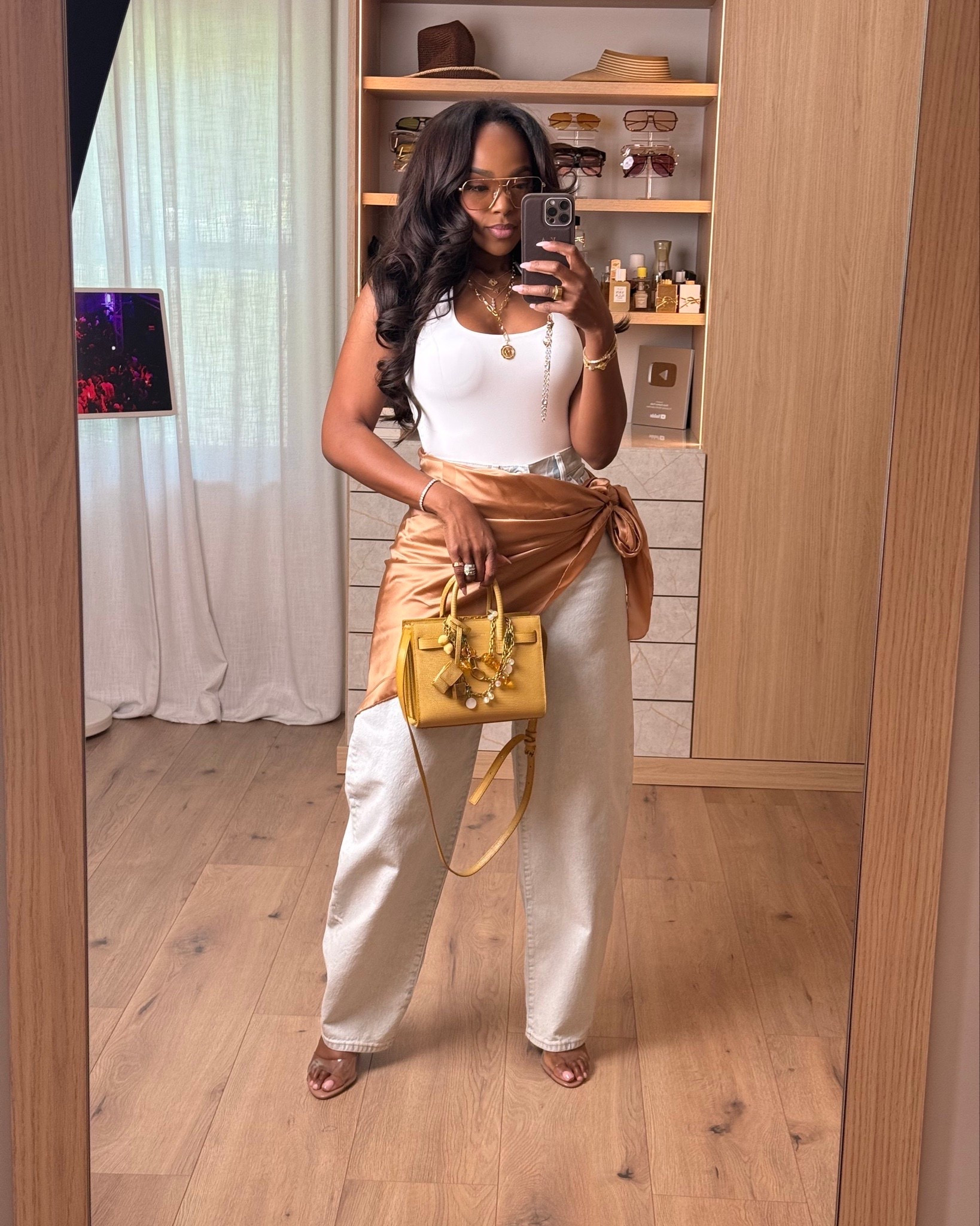 Scroll to shop this elevated casual look 🤎

A simple neutral base styled with a statement wrap detail instantly takes this outfit to the next level. The mix of light denim and warm tones makes it easy to restyle, making this a go-to combo where the cost per wear drops every time you switch it up.

Perfect for brunch, casual outings, vacations, and day-to-night plans.

📏 Measurements: 5’4”, 140 lbs, 34D bust, 27” waist, 40” hips

Follow me on Instagram and YouTube @kirasfashionfinds  

#LTKvlog #LTKgrwm #LTKootd