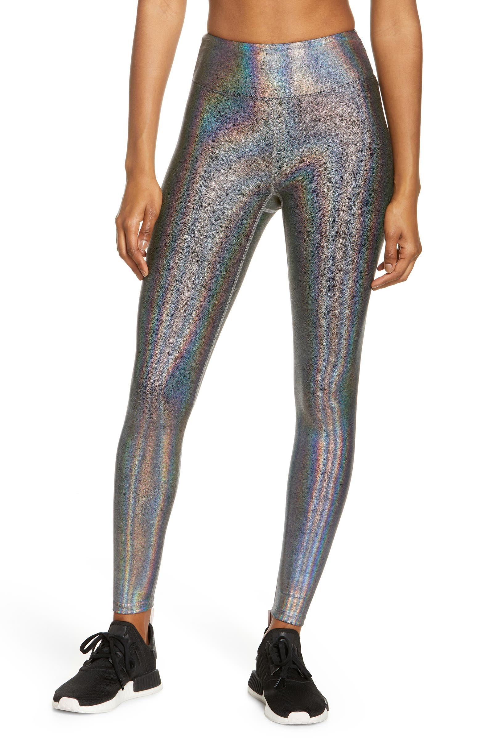 Marvel Metallic High Waist Leggings | Nordstrom