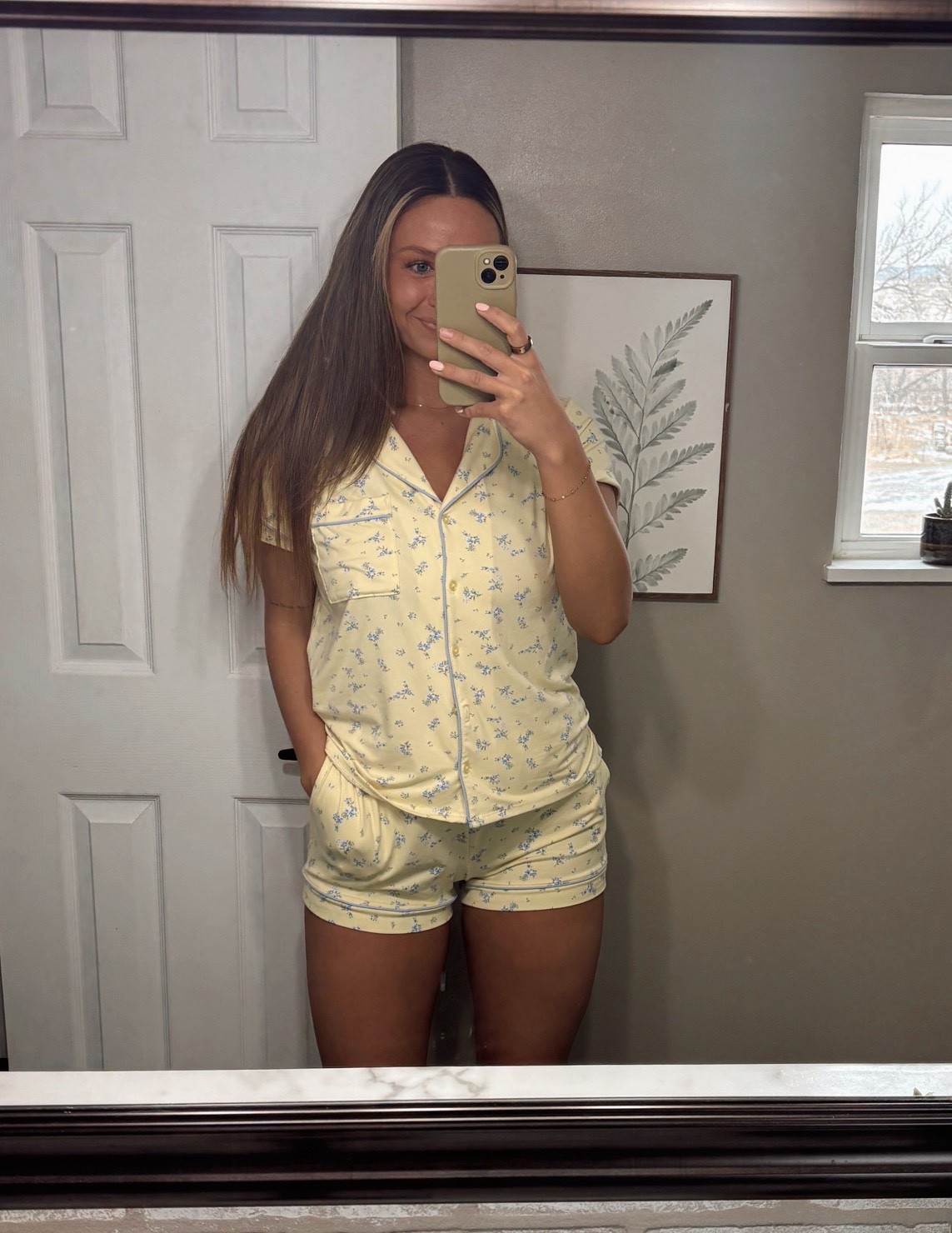 This spring pj set has my heart 🌼✨🫶

#LTKmorningroutine #LTKSeasonal #LTKootd