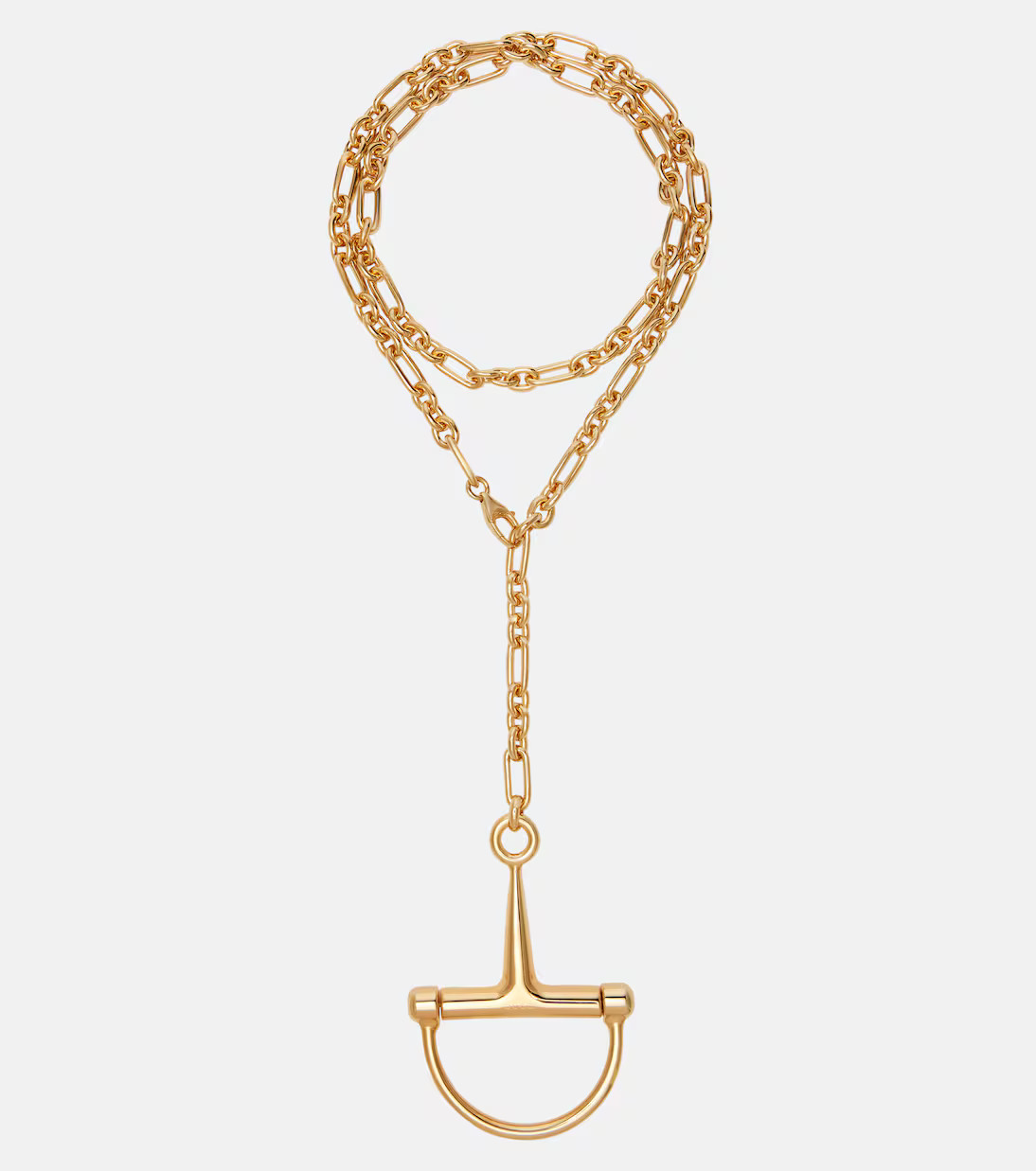 Half Horsebit chain necklace | Mytheresa (US/CA)