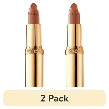 (2 pack) L'Oreal Paris Colour Riche Original Satin Lipstick for Moisturized Lips, 815 Ginger Spice | Walmart (US)