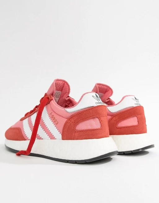 adidas Originals I-5923 Runner Trainers In Red And Pink | ASOS ROW