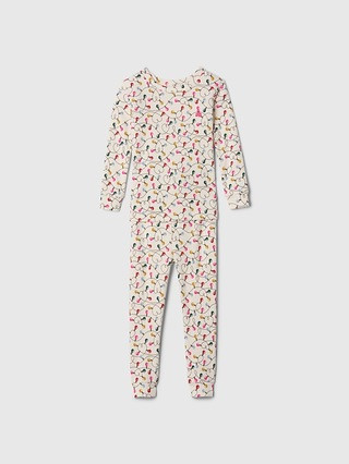 babyGap Organic Brushed Cotton Holiday PJ Set | Gap (US)
